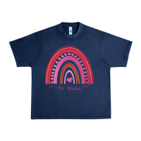 Navy Valentines Day Rainbow Urban Heavy Tee - Bettercallsaul