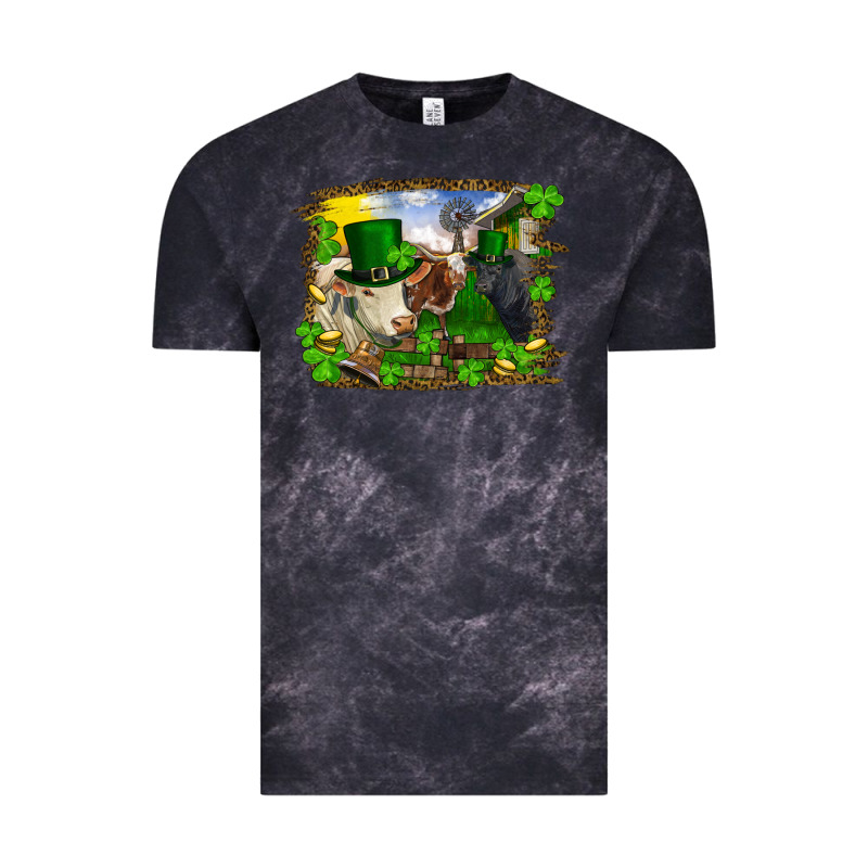 St Patrick's Day Cows Vintage Tee by RanaPortraitStore | Teevron