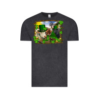 Vintage Black St patrick's day cows Vintage Tee - RanaPortraitStore