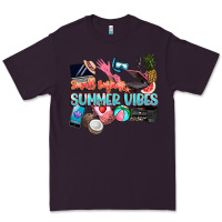 Plum small businesses summer vibe Premium Tee - NancyCooperArtShop