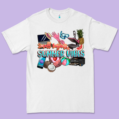 Small Businesses Summer Vibe Premium Tee Designed By Nancycooperartshop