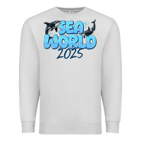 Dove Grey Sea World 2025 Premium Sweatshirt - CowhideDigitalArt
