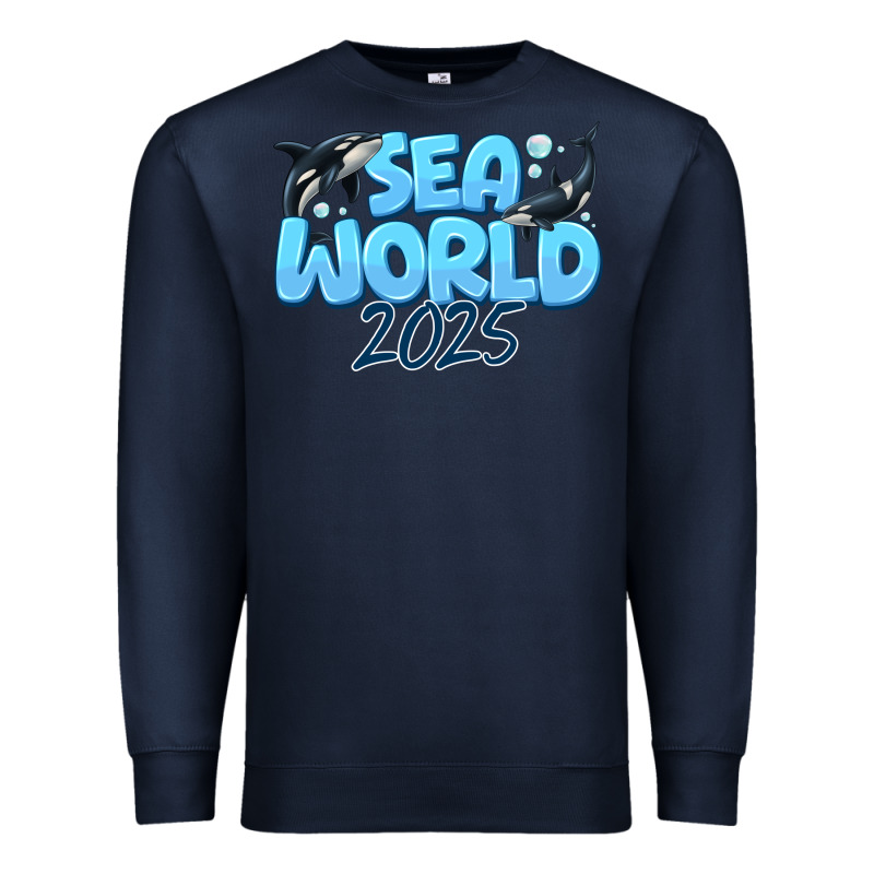 Sea World 2025 Premium Sweatshirt by CowhideDigitalArt | Teevron