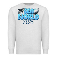 Oatmeal Heather Sea World 2025 Premium Sweatshirt - CowhideDigitalArt