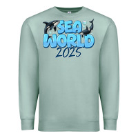 Seafoam Sea World 2025 Premium Sweatshirt - CowhideDigitalArt