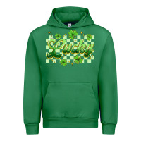 Emerald checkered lucky Urban Hoodie - Artiststas
