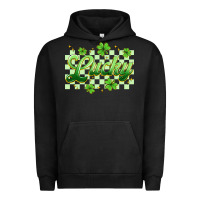 Pigment Black checkered lucky Urban Hoodie - Artiststas