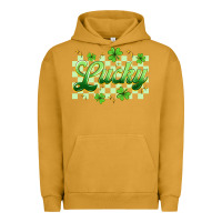 Pigment Peanut Butter checkered lucky Urban Hoodie - Artiststas