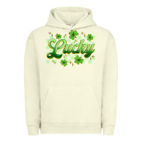 Pigment Pistachio checkered lucky Urban Hoodie - Artiststas