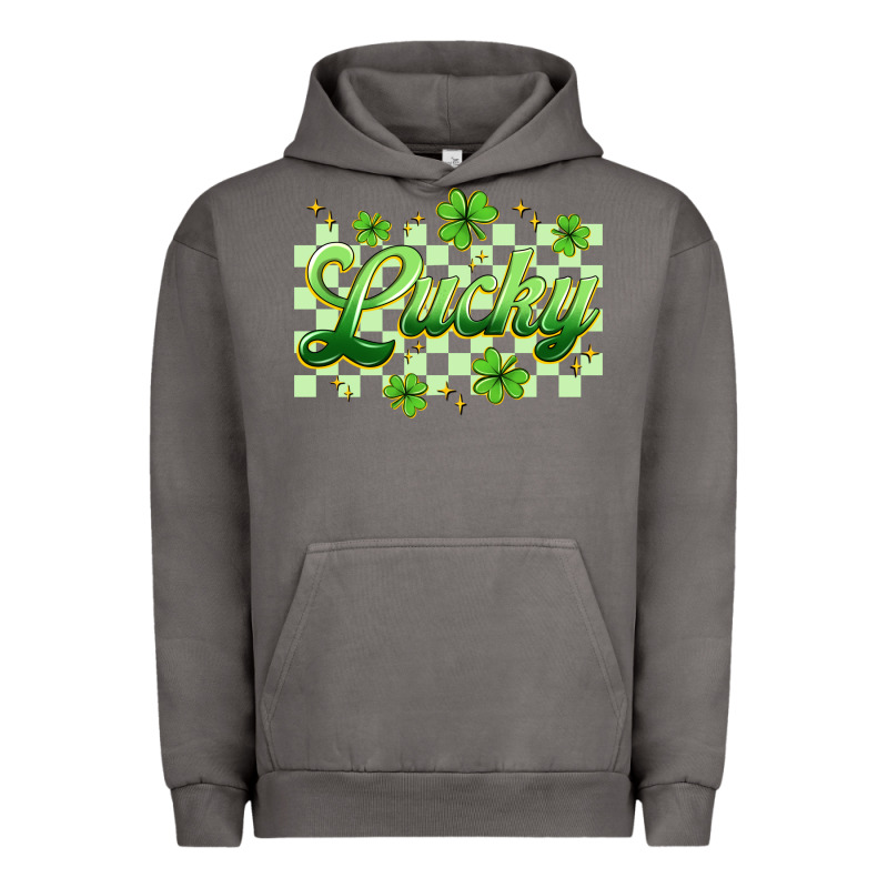 Checkered Lucky Urban Hoodie by Artiststas | Teevron