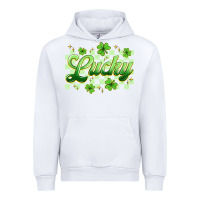 White checkered lucky Urban Hoodie - Artiststas