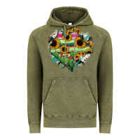 Vintage Olive Chiapas State Of Mexico Map Vintage Hoodie - RanaPortraitStore