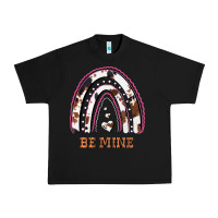 Black Valentines Day Rainbow, Valentines Day Rainbow Cowhide, Urban Heavy Tee - Bettercallsaul