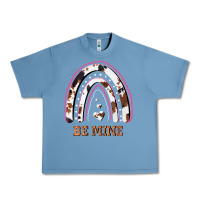 Pebble Blue Valentines Day Rainbow, Valentines Day Rainbow Cowhide, Urban Heavy Tee - Bettercallsaul