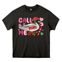 Asphalt call me valentine mallard duck Heavy Core Tee - MaliasSmallBusiness