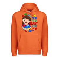 Carrot Stim your heart out Premium Hoodie - FaDigitalArtStudio