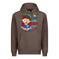 Coffee Stim your heart out Premium Hoodie - FaDigitalArtStudio