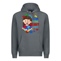 Rock Stim your heart out Premium Hoodie - FaDigitalArtStudio