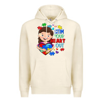 Tofu Stim your heart out Premium Hoodie - FaDigitalArtStudio