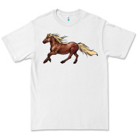 White running horse Premium Tee - NancyCooperArtShop