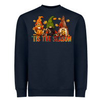 Navy tis the season gnomes Heavyweight Sweatshirt - CowGirlArtShop