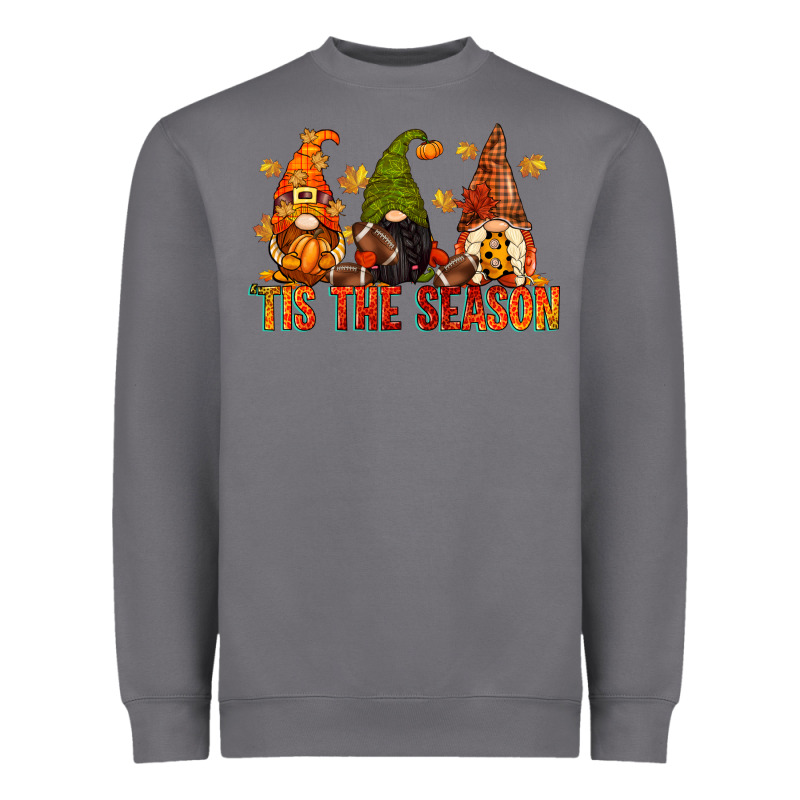 Tis The Season Gnomes Heavyweight Sweatshirt by CowGirlArtShop | Teevron
