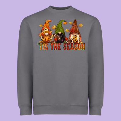 Tis The Season Gnomes Heavyweight Sweatshirt Designed By Cowgirlartshop