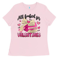Bubblegum Pink all booked for valentines Ladies Tee - MaliasSmallBusiness