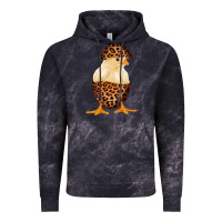 Cloud Black Chick with Leopard Eggshell Vintage Hoodie - Bettercallsaul