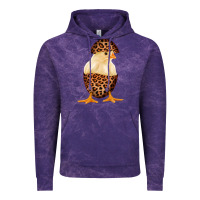 Cloud Purple Chick with Leopard Eggshell Vintage Hoodie - Bettercallsaul