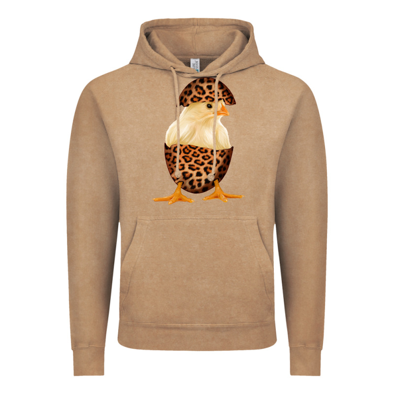 Chick With Leopard Eggshell Vintage Hoodie by Bettercallsaul | Teevron