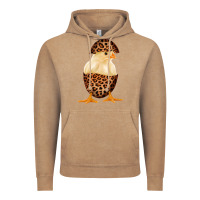 Vintage Coffee Chick with Leopard Eggshell Vintage Hoodie - Bettercallsaul