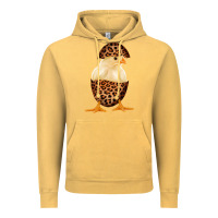 Vintage Mustard Chick with Leopard Eggshell Vintage Hoodie - Bettercallsaul