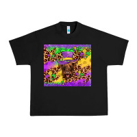 Black highland cow mardi gras tumbler Urban Heavy Tee - JahusDesignShop