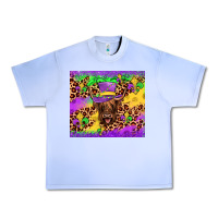 Grape Ice highland cow mardi gras tumbler Urban Heavy Tee - JahusDesignShop