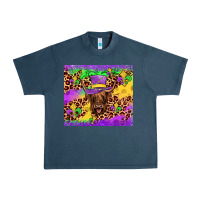 Midnight Navy highland cow mardi gras tumbler Urban Heavy Tee - JahusDesignShop