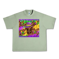 Oil Green highland cow mardi gras tumbler Urban Heavy Tee - JahusDesignShop
