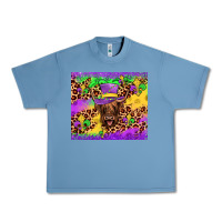 Pebble Blue highland cow mardi gras tumbler Urban Heavy Tee - JahusDesignShop