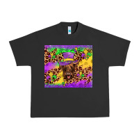 Pigment Black highland cow mardi gras tumbler Urban Heavy Tee - JahusDesignShop