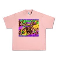 Salmon highland cow mardi gras tumbler Urban Heavy Tee - JahusDesignShop