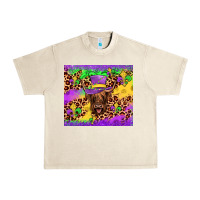 Highland Cow Mardi Gras Tumbler Urban Heavy Tee | Teevron