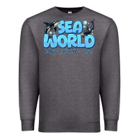 Charcoal Heather Sea World Family Adventure 2025 Premium Sweatshirt - CowhideDigitalArt