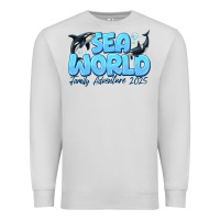 Dove Grey Sea World Family Adventure 2025 Premium Sweatshirt - CowhideDigitalArt