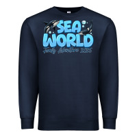 Navy Sea World Family Adventure 2025 Premium Sweatshirt - CowhideDigitalArt