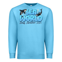 Ocean Blue Sea World Family Adventure 2025 Premium Sweatshirt - CowhideDigitalArt