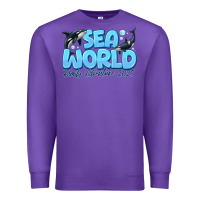 Purple Sea World Family Adventure 2025 Premium Sweatshirt - CowhideDigitalArt