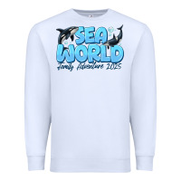White Sea World Family Adventure 2025 Premium Sweatshirt - CowhideDigitalArt