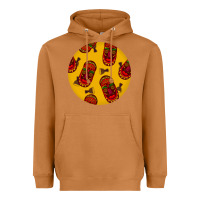 Meerkat african masks round earrings 5 Heavyweight Hoodie - BundleAndBundleShop
