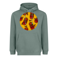 Sage african masks round earrings 5 Heavyweight Hoodie - BundleAndBundleShop