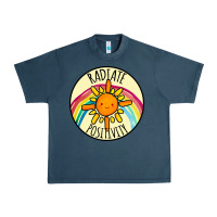 Midnight Navy Radiate Positivity Urban Heavy Tee - Bettercallsaul